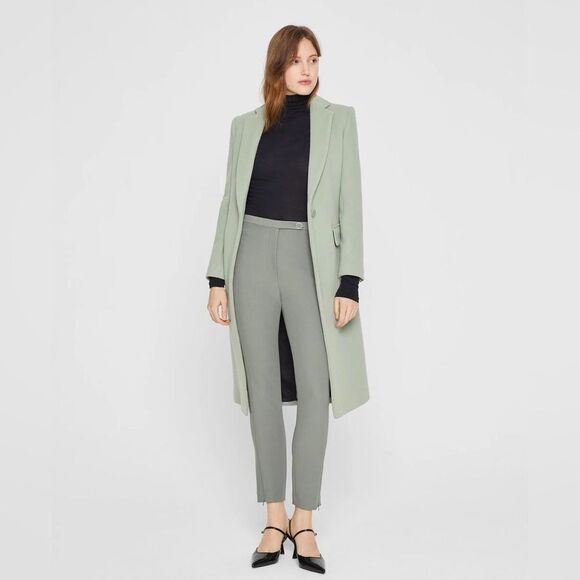 Club Monaco Slim Tailored Coat in Sage, NWT, Size XL - Picture 4 of 14